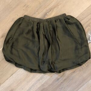 Crewcuts Sateen Green Bubble Skirt (10)